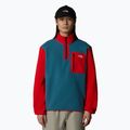 Vyriškas džemperis The North Face Yumiori 1/4 Zip mallard blue/ high risk