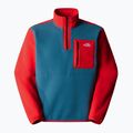 Vyriškas džemperis The North Face Yumiori 1/4 Zip mallard blue/ high risk 4