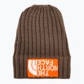 Vyriška žieminė kepurė The North Face Heritage Ski Tuke smokey brown/orange 4