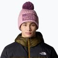 Vyriška žieminė kepurė The North Face Heritage Ski Tuke mauve/midnight mauve 3