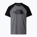 Vyriški marškinėliai The North Face Raglan Easy medium grey heather