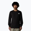 Vyriški marškinėliai ilgomis rankovėmis The North Face Easy Tee tnf black