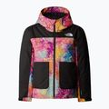 Vaikiška slidinėjimo striukė The North Face Freedom Insulated radiant poppy blowing wind print 5