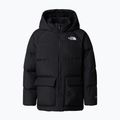Vaikiška pūsta striukė The North Face Teen North Down Fleece Lined Short Parka tnf black