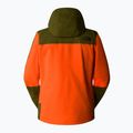 Vyriška slidinėjimo striukė The North Face Mount Bre orange/forest olive 6