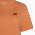 Moteriški marškinėliai Vans Left Chest Logo carnelian 3