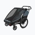 Dvivietė dviračio priekaba Thule Chariot Cab dark slate 13