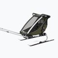 Dviračio priekaba Thule Chariot Lite Single vintage green 6