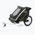 Dviračio priekaba Thule Chariot Lite Double vintage green 5