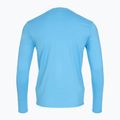 Vyriški plaukimo marškinėliai ilgomis rankovėmis Quiksilver Heritage Heather azure blue 2