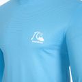 Vyriški plaukimo marškinėliai ilgomis rankovėmis Quiksilver Heritage Heather azure blue 4