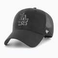 Kepuraitė su snapeliu 47 Brand MLB Los Angeles Dodgers Branson MVP black