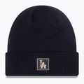 Žieminė kepurė New Era Metalic Badge Cuff Knit Los Angeles Dodgers black