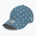 Moterų New Era Denim Mono 9Forty New York Yankees med blue beisbolo kepuraitė 3