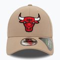 New Era Repreve 9Forty Chicago Bulls vyriška beisbolo kepuraitė pastelinės rudos spalvos 2