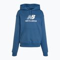 Moteriškas džemperis New Balance French Terry Stacked Logo Hoodie blueagat 5