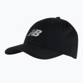 Kepuraitė su snapeliu New Balance 6 Panel Structured Snapback black