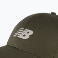 Kepuraitė su snapeliu New Balance 6 Panel Structured Snapback dark olive 3