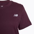 Moteriški marškinėliai New Balance Essentials Jersey plum brown 3