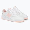 Moteriški batai New Balance BBW80 white/pink 5