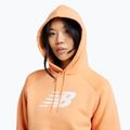 Moteriškas džemperis New Balance Fleece Hoodie brown 4