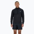 Vyriški bėgimo marškinėliai ilgomis rankovėmis New Balance Athletics Heat Grid 1/2 Zip black