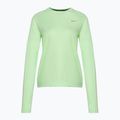 Moteriški bėgimo marškinėliai ilgomis rankovėmis Nike Dri-Fit Pacer Crew vapor green