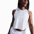 Moteriški bėgimo marškinėliai Nike AeroSwift Dri-Fit ADV Cropped Tank Top off white/black 3
