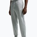 Vyriškos kelnės Nike Club French Terry Joggers dark grey heather/light smoke grey/white 5