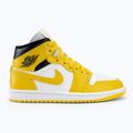 Moteriški batai Air Jordan 1 Mid white/black/vivid sulfur 2