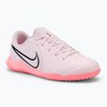 Vaikiški futbolo batai Nike Tiempo Legend 10 Academy IC pink foam/black