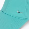 Kepuraitė su snapeliu Nike Dri-Fit Club Unstructured Metal Swoosh dusty cactus/metallic silver 3