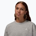 Moteriški Nike Jordan Brooklyn Fleece tamsiai pilki heather/balti džemperiai 4