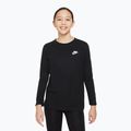Vaikiški ilgomis rankovėmis marškinėliai Nike Sportswear black 5