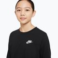 Vaikiški ilgomis rankovėmis marškinėliai Nike Sportswear black 7