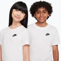Vaikiški marškinėliai Nike Sportswear white 4