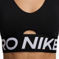 Treniruočių liemenėlė Nike Pro Indy Plunge black/white/white 5