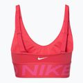 Treniruočių liemenėlė Nike Pro Indy Plunge aster pink/pink sicle/white 2