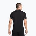 Vyriški teniso marškinėliai Nike Court Heritage Polo juoda/balta 3