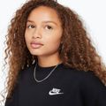 Nike Sportswear Club Fleece juodos/baltos spalvos vaikiškas džemperis 4