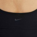 "Nike Zenvy Rib Light Support Longline" treniruočių liemenėlė juoda/juoda 7