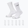 Kojinės  Jordan Everyday Crew 6 pairs white/gym red/black 8