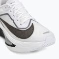 Vyriški bėgimo batai Nike Zoom Fly 6 white/smoke grey/metallic silver/black 7