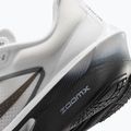 Moteriški bėgimo batai Nike Zoom Fly 6 white/smoke grey/metallic silver/black 9