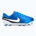 Vaikiški futbolo batai Nike Tiempo Legend 10 Academy FG/MG soar white 2