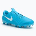 Vaikiški futbolo batai Nike Phantom GX II Academy FG/MG Junior blue fury/white