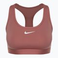 Treniruočių liemenėlė Nike Swoosh Medium Support canyon pink/white