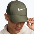 Kepurė su snapeliu Nike Dri-FIT Club medium olive/white 8