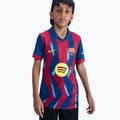 Vaikiški futbolo marškinėliai Nike FC Barcelona 2025/26 Stadium Fourth gym blue/gym blue/salsa red/opti yellow