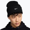 Žieminė kepurė Nike Peak Swoosh Beanie black/white 4